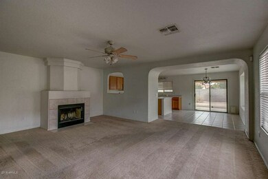 Living Room with Fireplace