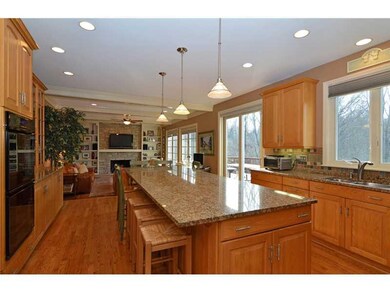 Kitchen. The spectacular kitchen boasts a large ce