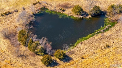 Aerial view of a large body of water