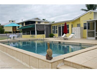 Pool deck looking at the back of the house
