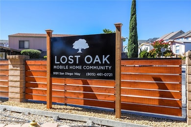 Located in the Lost Oak Mobile Home Community which is situated at the southern end of Atascadero.