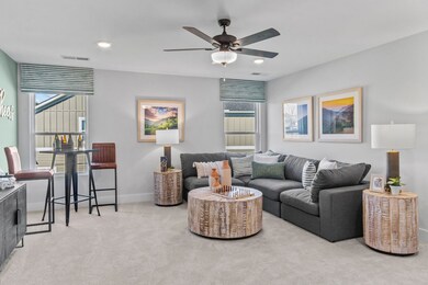 Photos of former Harrison plan built in a previous community. List price is for base home before buyer selects upgrades and finishes.