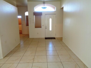 Interior front entry