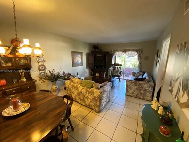 Living dining area