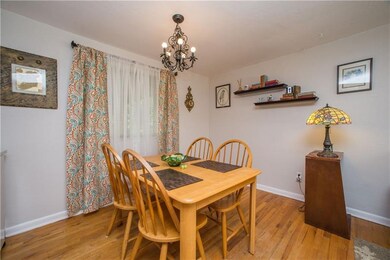 Another view of the dining room.