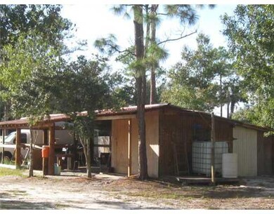 Land/Lot. Pole barn with a storage room. Building