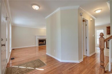 Features beautiful hardwood floors in the foyer, dining room & the living room.  Fresh paint!