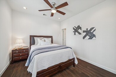 First floor bedroom with private en suite bathrom