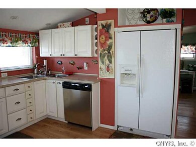 Kitchen Dishwasher, full size refrigerator and dou