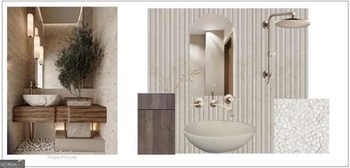 Bathroom featuring a sink