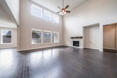 Huge Family Room with warming Fireplace