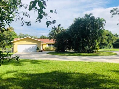 Large circular driveway