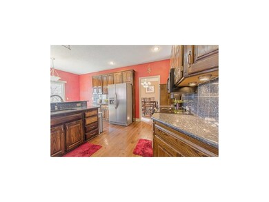 Check out the Granite Backsplash and countertops. 