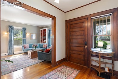 Beautiful woodwork throughout