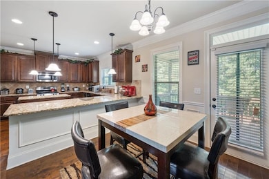 Kitchen featuring appliances with stainless steel 