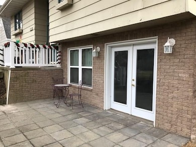 New house front complete with windows, French Door