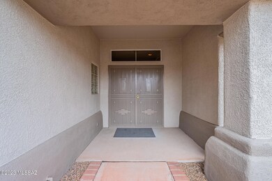 Double Door Entrance