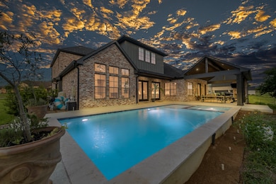 Pristine pool and spa