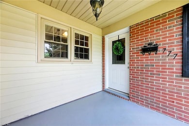 Front porch to greet your guests...