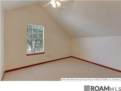 High ceilings in bedroom