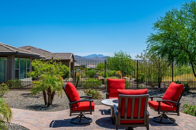 Four Peaks from Firepit