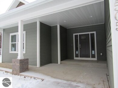 Front entry completed