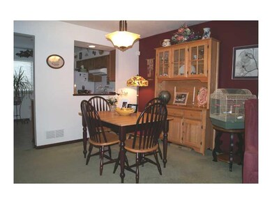 Dining Room. The open floor plan includes this lov