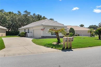 Desirable sideload garage with long driveway and t