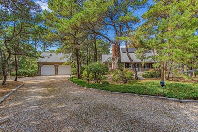 Front with 2-car garage