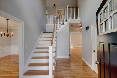 Front entryway with Dining Room on the left