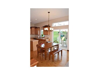 Breakfast Bar. Nook with sliders to patio