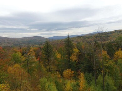 With some clearing the view to the east is open an