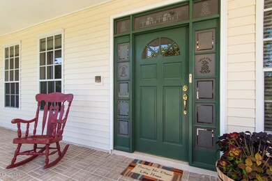 CLOSE VIEW OF FRONT PORCH