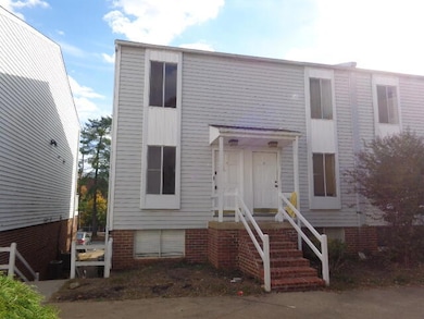 front, Unit E on left