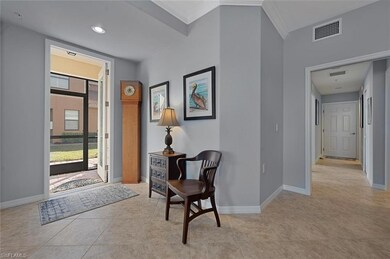 With screened in entry. Fresh paint