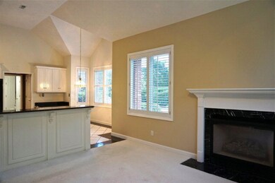 Hearth rm to kitchen
