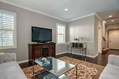 Living room and entrance view