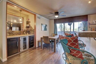 Bar with Wine Refrigerator