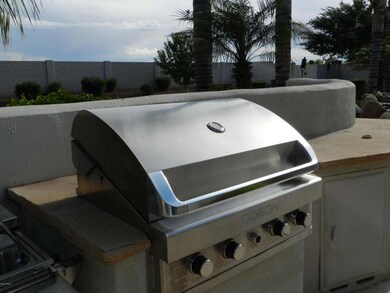 Built-in BBQ