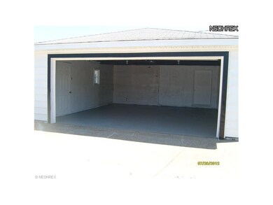 INTERIOR OF GARAGE PAINTED INCLUDING THE FLOOR