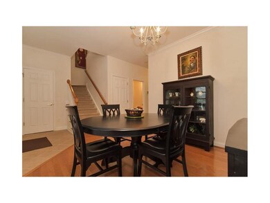 Stairs to 2nd level off dining