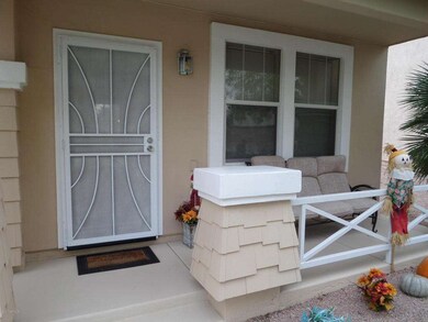 Front Porch and new security door!