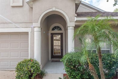 Front door entrance with nice landscaping