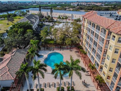 Extended view of pool