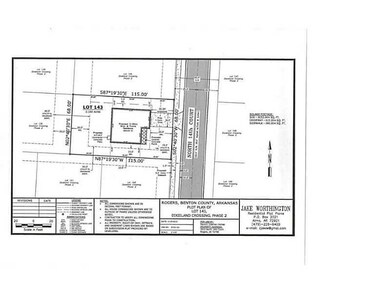 Exterior Front. plot plan