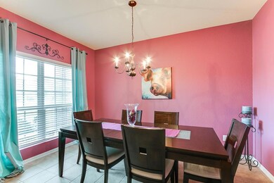 The Dining Room is large enough for more furniture. The table is set for 6 but can easily seat 8!