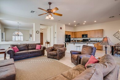 Family Room into Dining Room