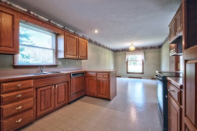 Large Kitchen Open to Dining