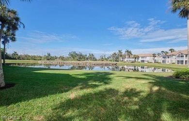 View of yard featuring a water view