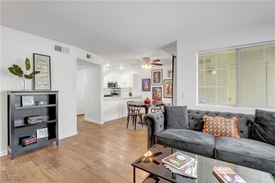 Living room open to Dining Room